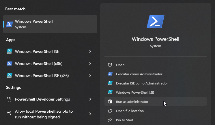 Powershell