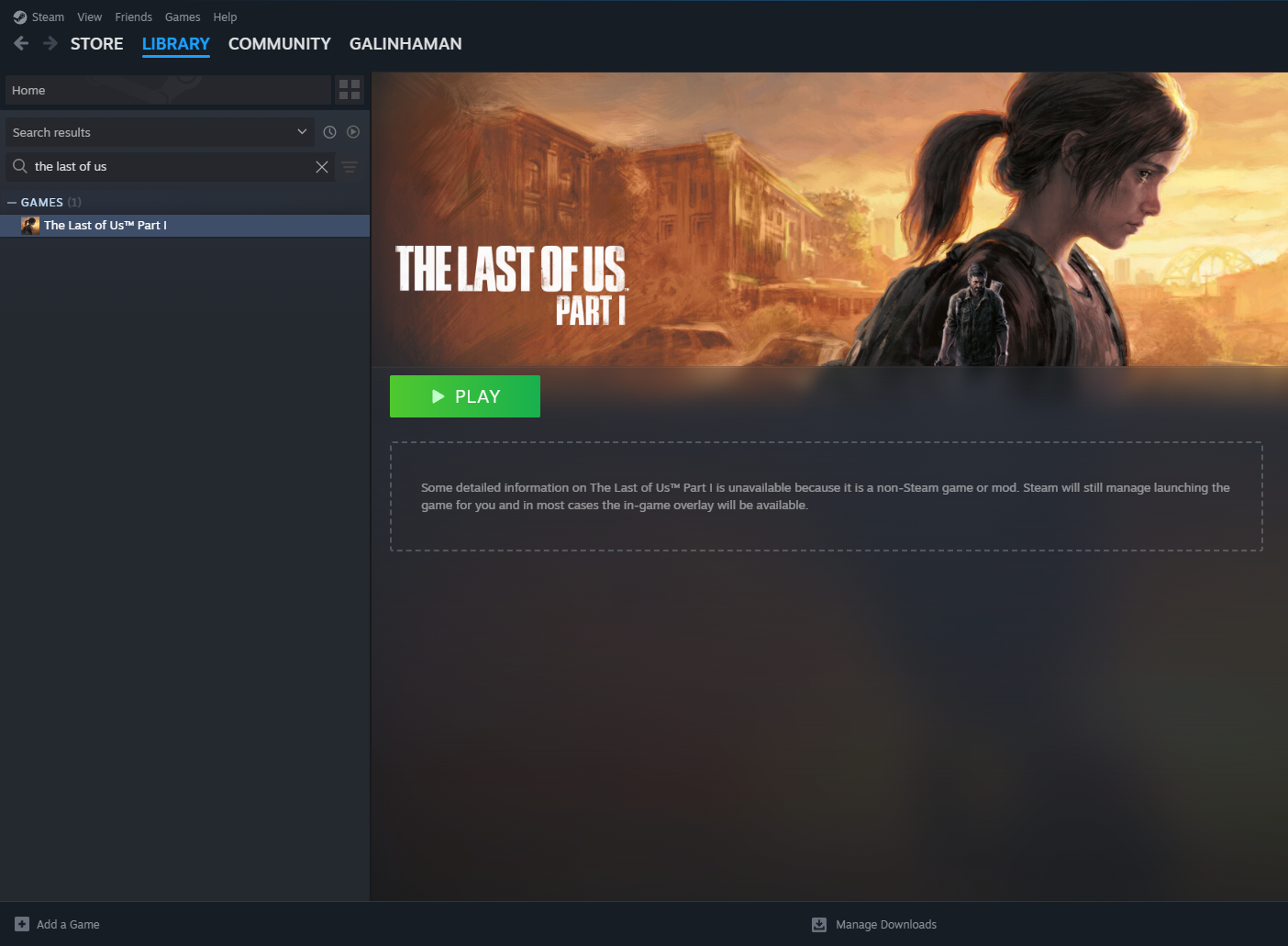 Steam shortcut